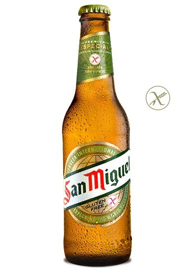 Birra senza glutine - San Miguel lager per celiaci